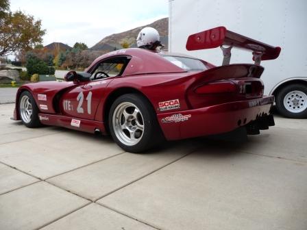 Amsoil Sponsored Dodge Viper Road Race Car - SCCA ITE Record Holder